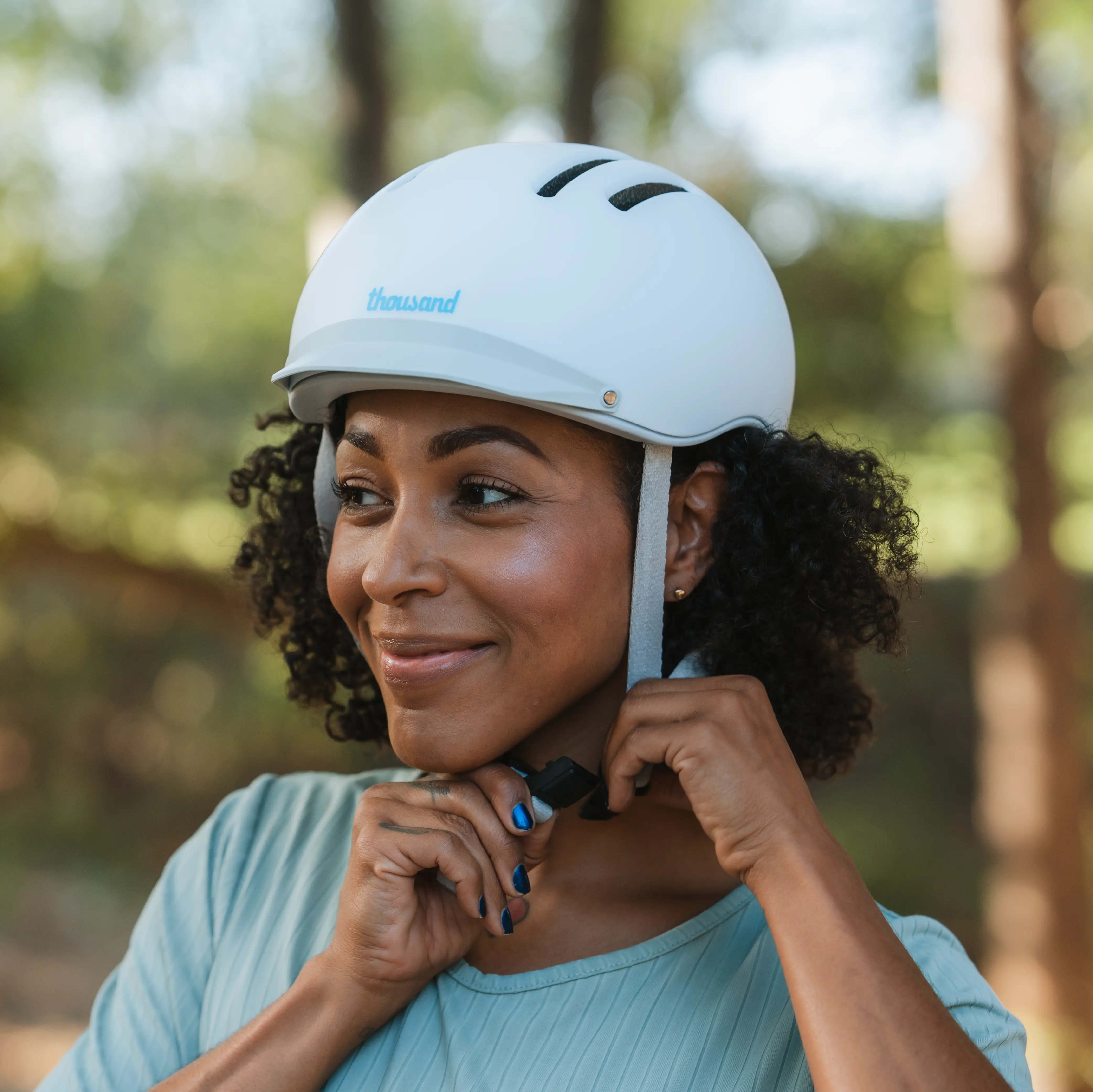 Thousand Chapter MIPS Helmet - Lectric White - Image 2