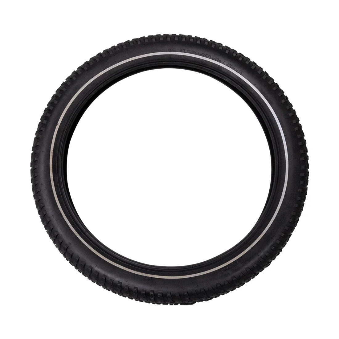 Tire (1) - 20'' x 2.6'' with Reflective strip [CA]