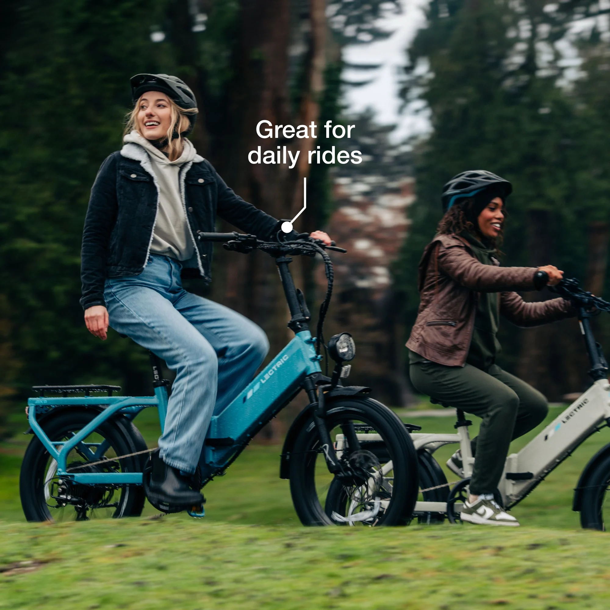 XP4 750 Step-Thru Raindrop Blue eBike [CA] - Image 15