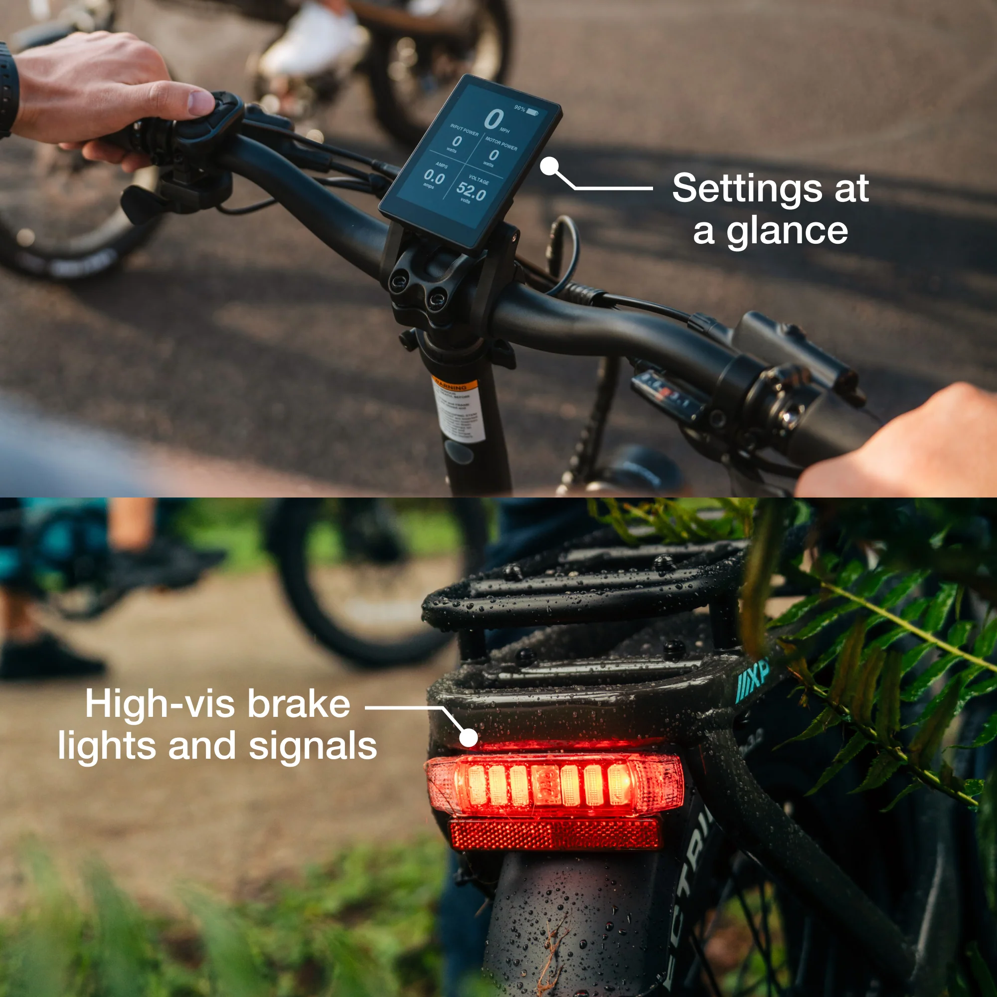 XP4 750 Step-Thru Raindrop Blue eBike [CA] - Image 14
