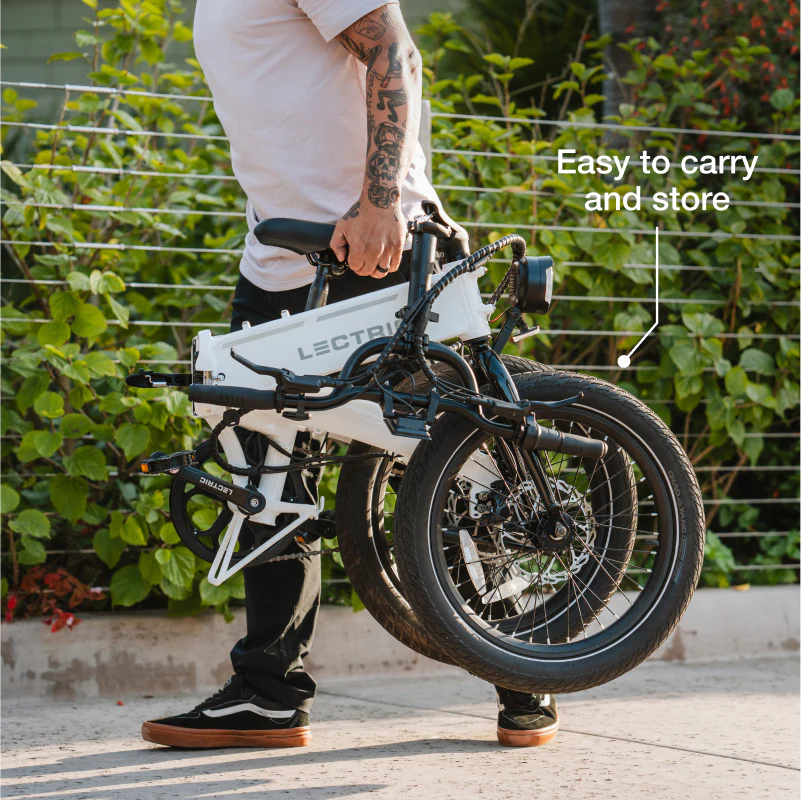 XP Lite2 Arctic White Long-Range eBike [CA] - Image 4