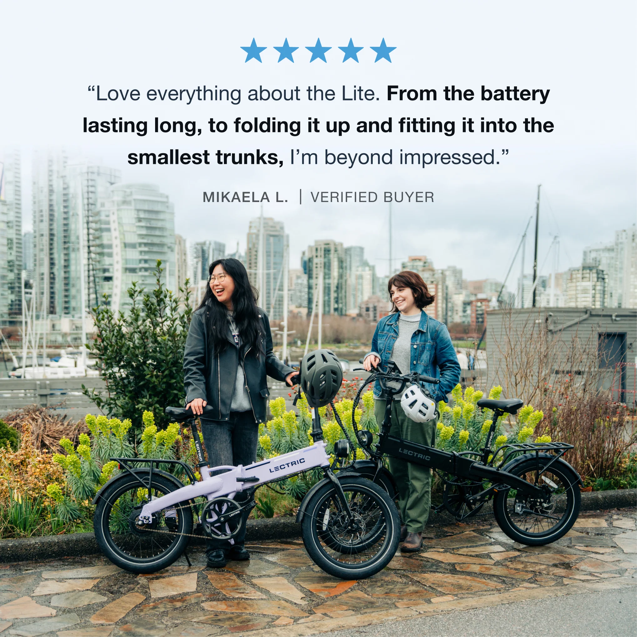 XP Lite2 Arctic White Long-Range eBike [CA] - Image 13