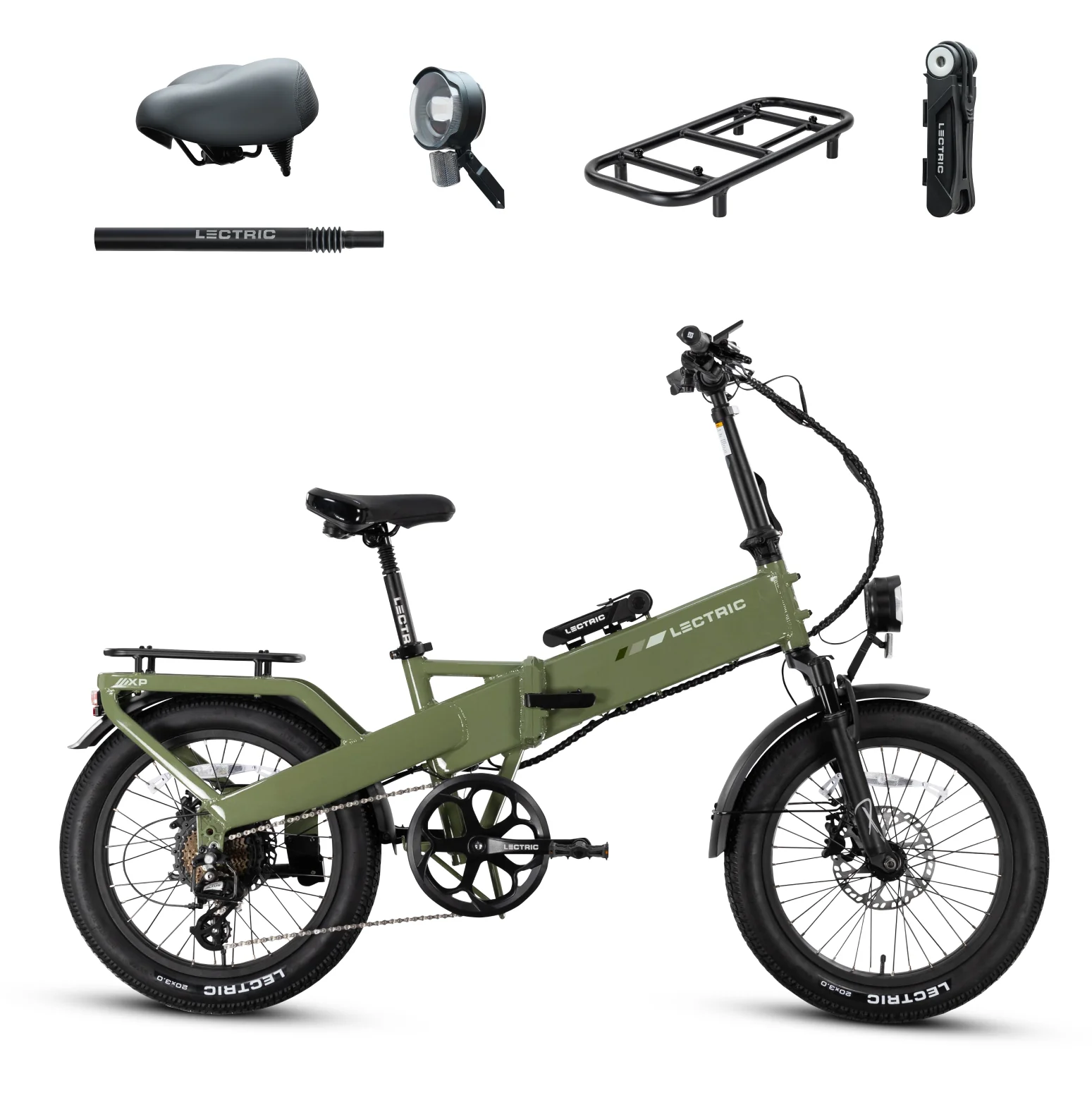XP4 750 Pine Green + FREE LevelUp Rack, Bike Lock, Phone Mount, Elite Headlight, Suspension Seat Post ($505 Value) [CA] - Image 54