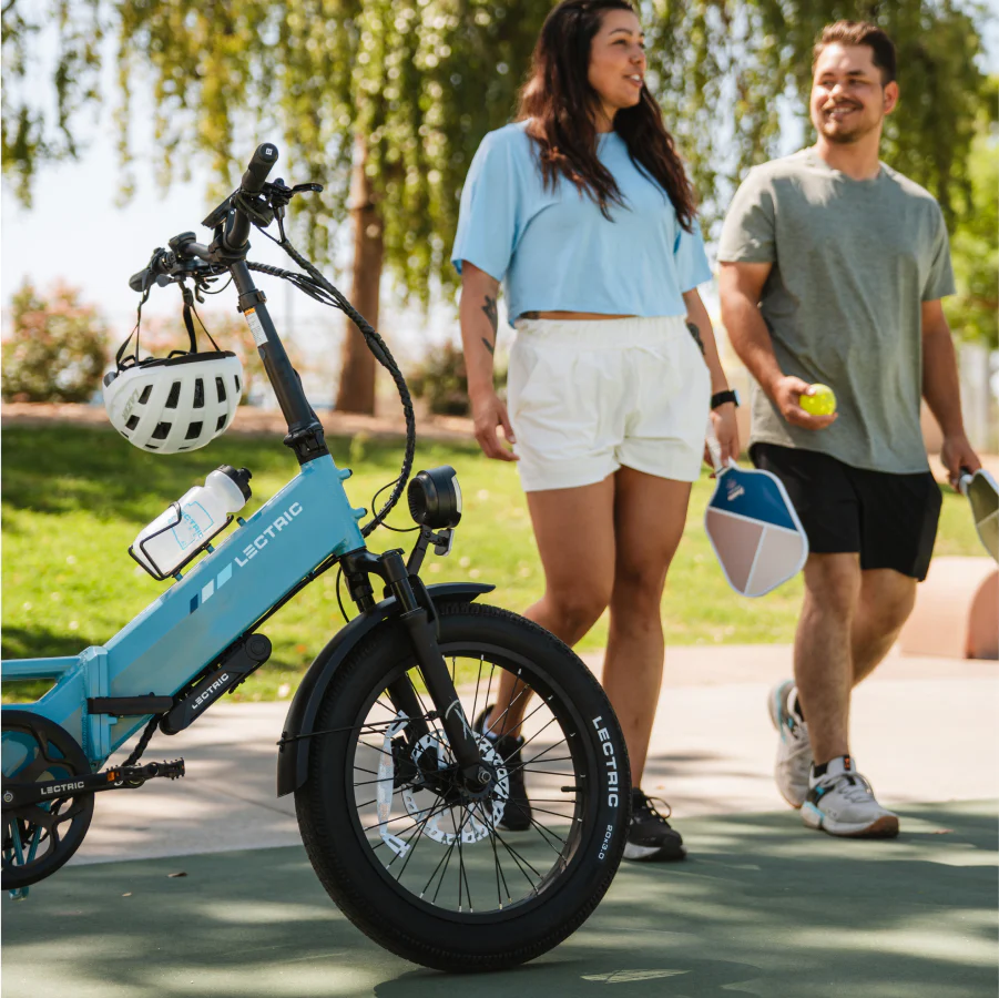 XP4 750 Step-Thru Raindrop Blue eBike [CA] - Image 12