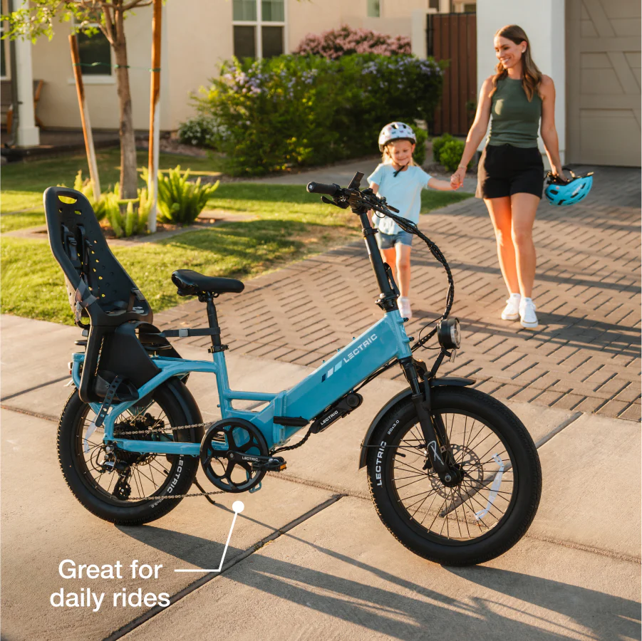 XP4 750 Step-Thru Raindrop Blue eBike [CA] - Image 7