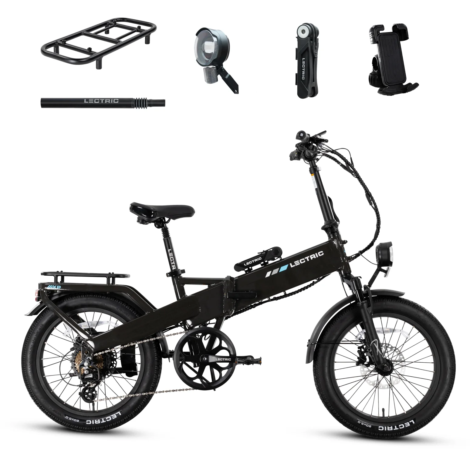 XP4 750 Tempest Grey + FREE LevelUp Rack, Bike Lock, Phone Mount, Elite Headlight, Suspension Seat Post ($505 Value) [CA]