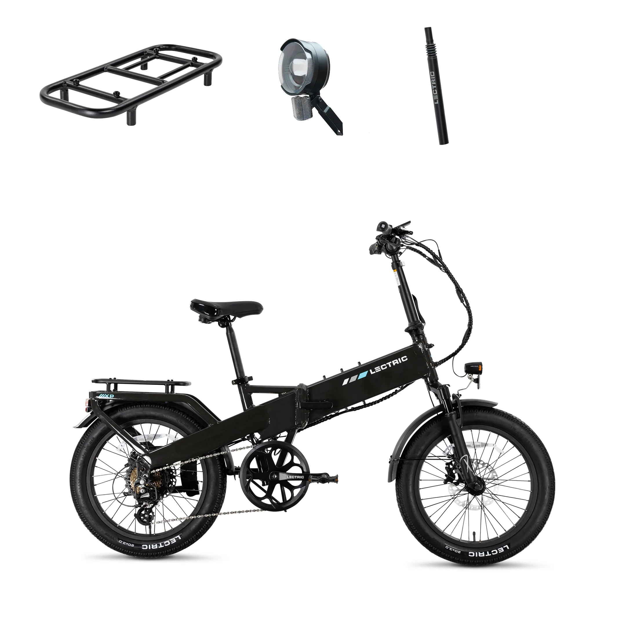 XP4 750 Tempest Grey + FREE LevelUp Rack, Bike Lock, Phone Mount, Elite Headlight, Suspension Seat Post ($505 Value) [CA] - Image 3