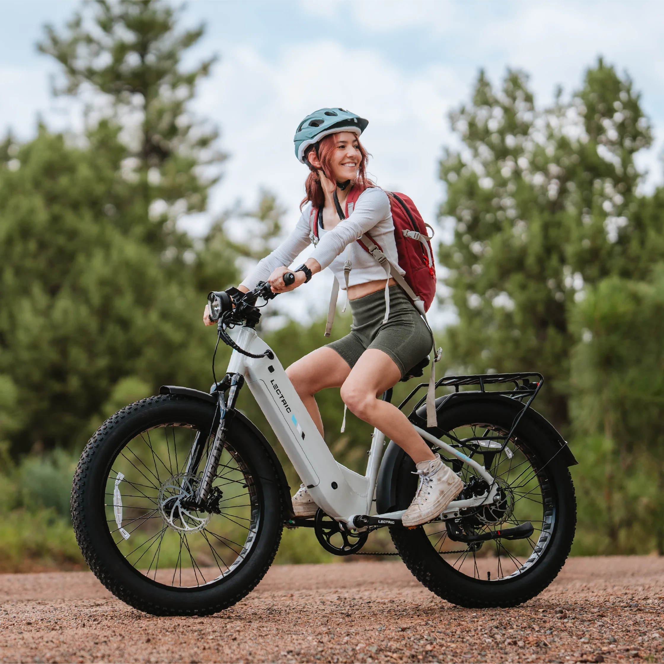 XPeak2 Step-Thru Long-Range - $100 OFF MSRP + FREE Rear Rack, Fenders, Elite Headlight, Suspension Seat Post ($436 Value) - Image 3