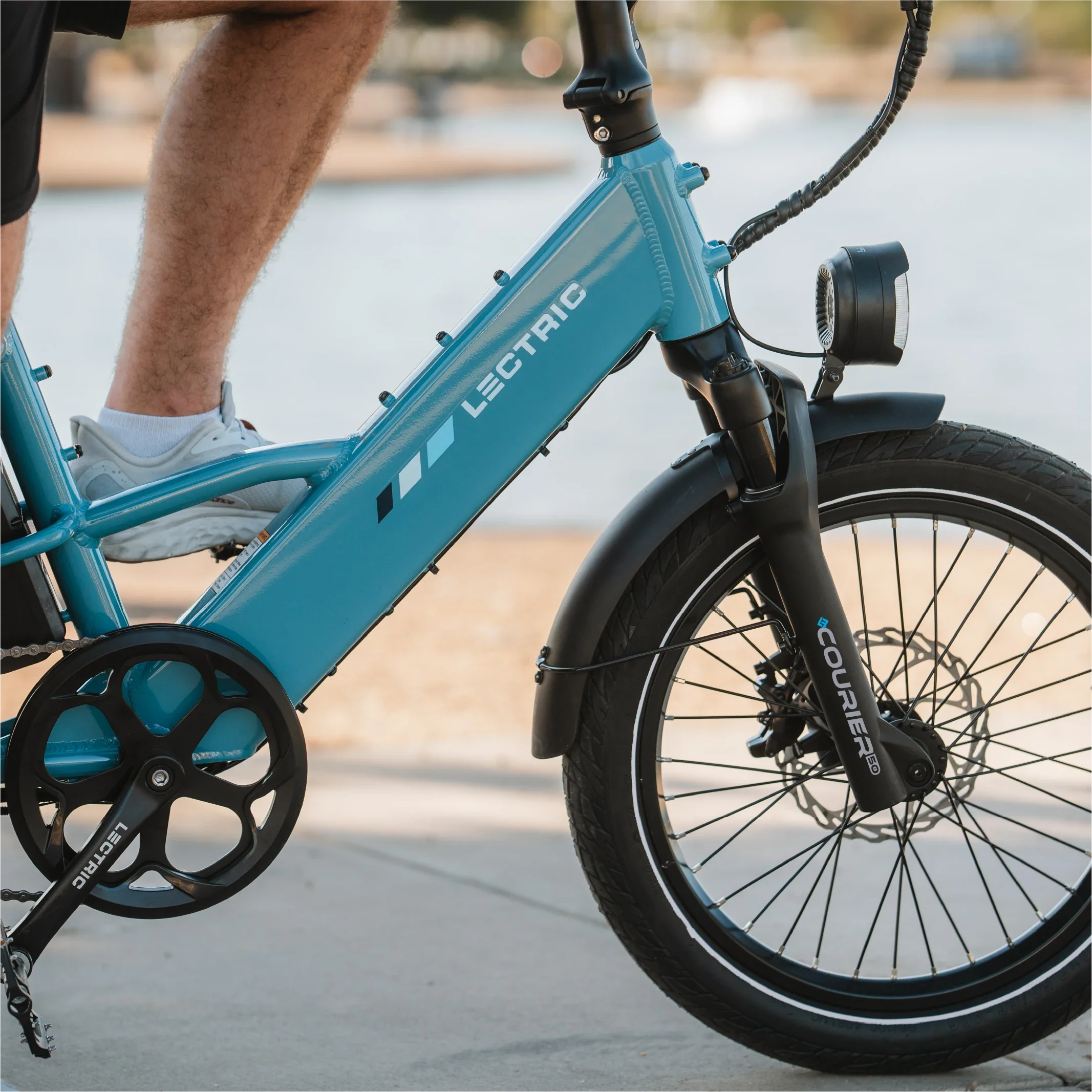 XPedition2 Raindrop Blue Dual-Battery + FREE Running Boards, Cushions, Elite Headlight, Suspension Seat Post, Orbitor ($545 Value) - Image 6