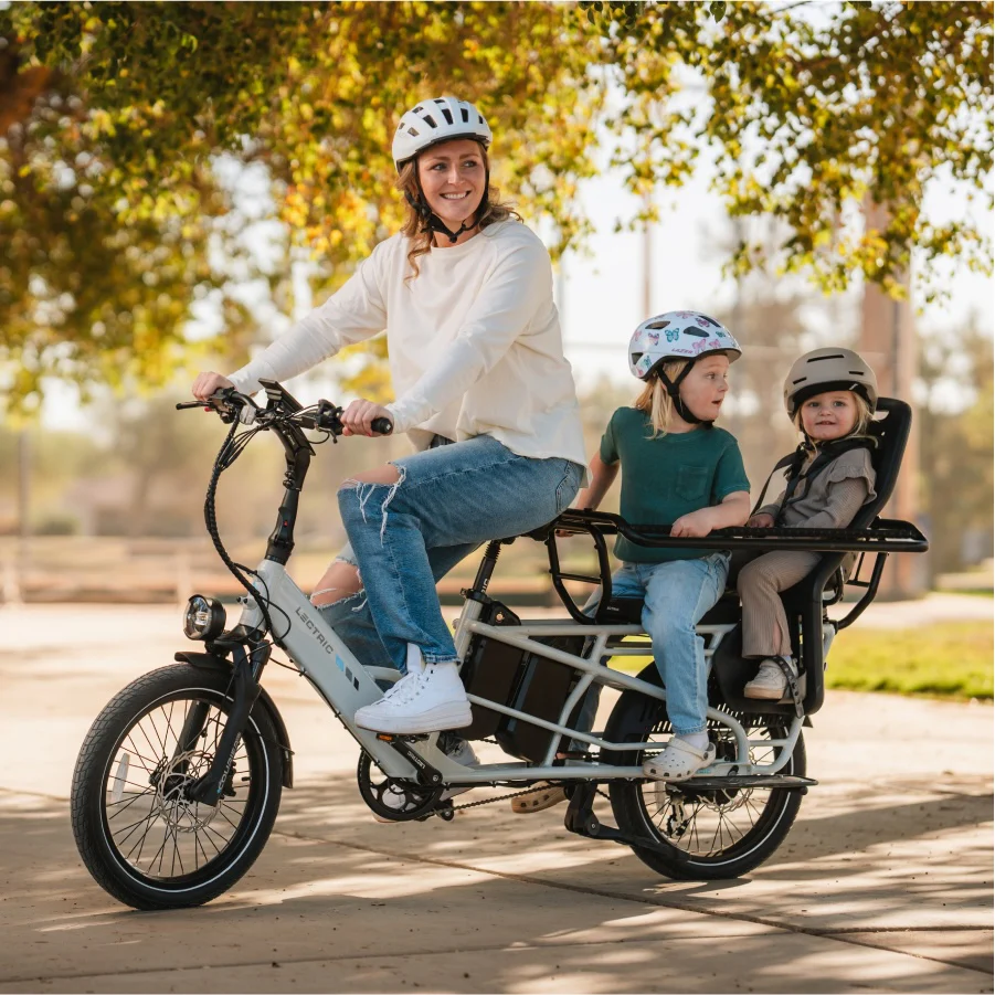 XPedition2 Stratus White Dual-Battery eBike - Image 5