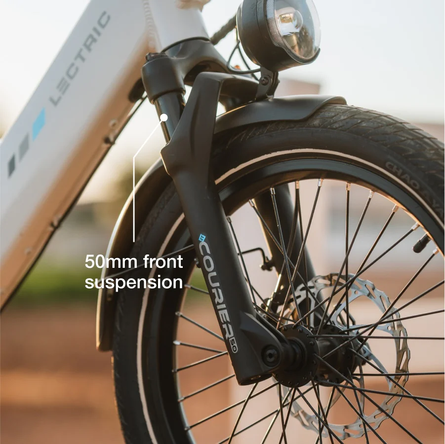 XPedition2 Stratus White Dual-Battery eBike - Image 9