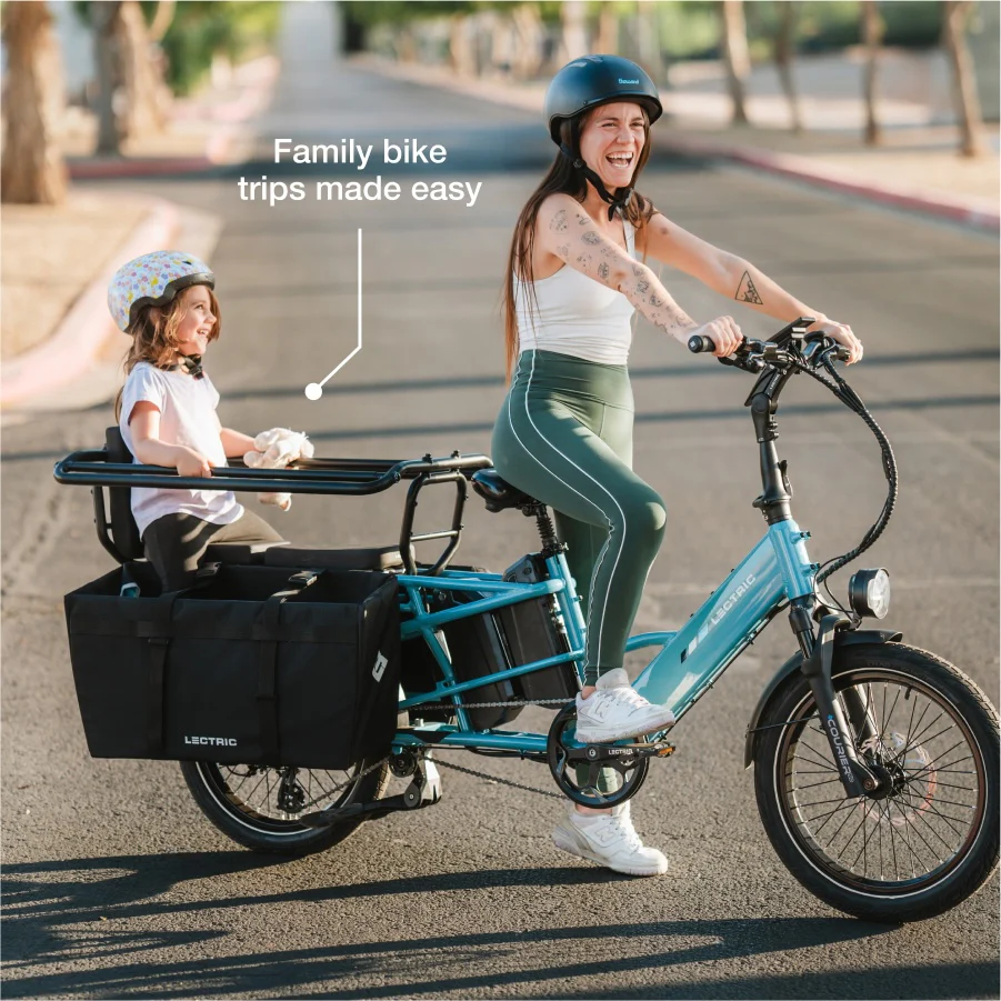 XPedition2 Raindrop Blue Dual-Battery eBike - Image 8