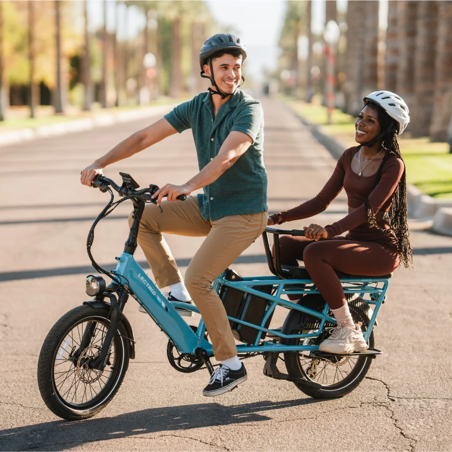 XPedition2 Raindrop Blue Long-Range Dual-Battery eBike - Image 10