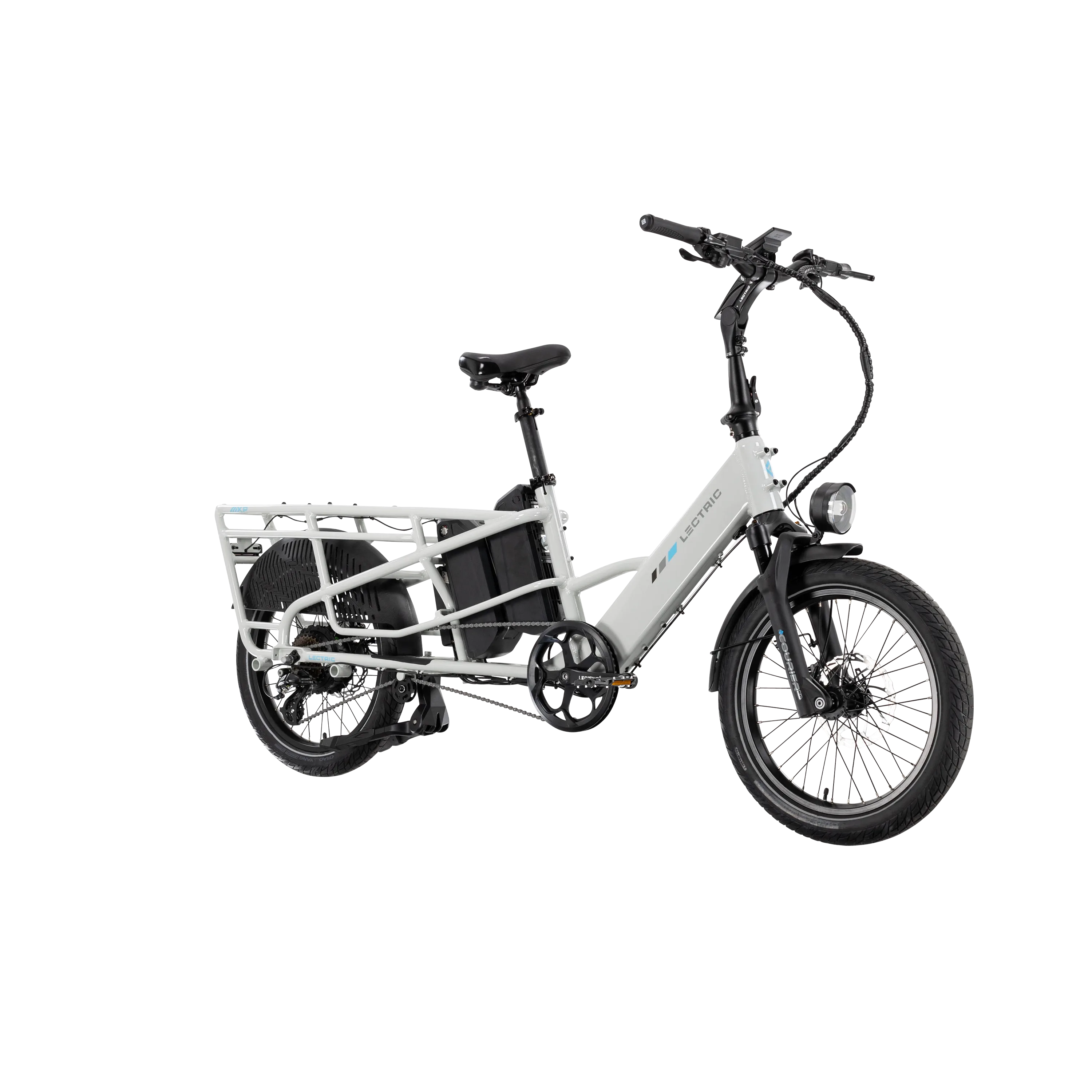 XPedition2 Stratus White Long-Range Dual-Battery eBike - Image 25