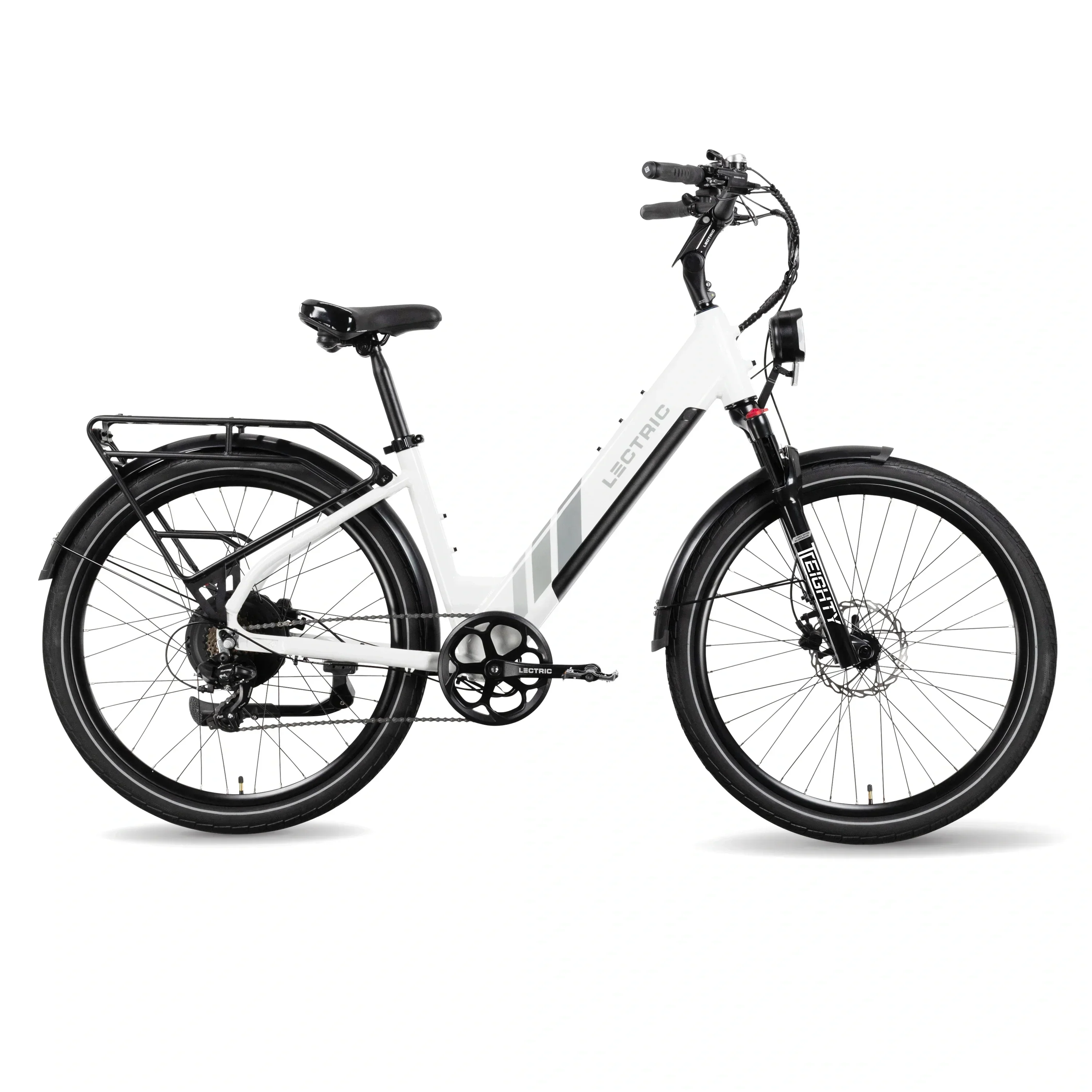 XPress 750 Step-Thru + FREE Rear Rack, Fenders, Elite Headlight, Suspension Seat Post ($336 Value) - Image 6